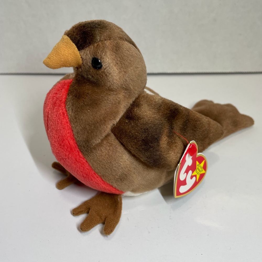 TY 1997 “Early” the Robin Beanie Baby